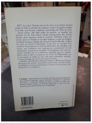 La femme sacrée de Michel de Grèce - Roman historique Inde, Révolte des Cipayes et Rani de Jansi
