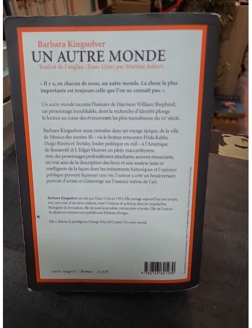 Un autre monde - Roman épique sur l'identité et l'Amérique du XXe siècle par Barbara Kingsolver