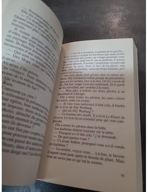 Dans L'Or Du Temps par Claudie Gallay - Roman d'une rencontre en Normandie et de la culture Hopi