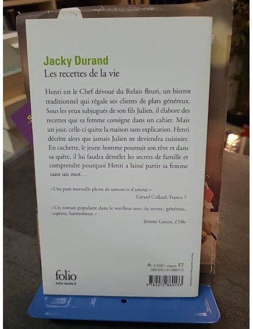 Les recettes de la vie de Jacky Durand – Roman sur la cuisine et les secrets de famille
