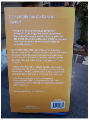 La symphonie du hasard Livre 2 : roman fleuve sur l'Amérique des sixties par Douglas Kennedy