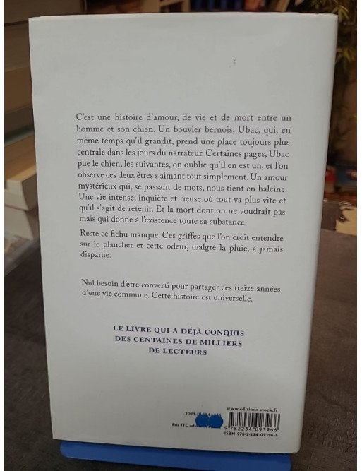Son odeur après la pluie Cédric Sapin-Defour - Un amour inconditionnel entre un homme et son chien Ubac