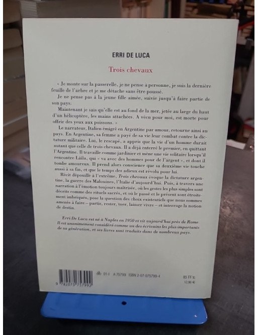Trois chevaux — D'Erri De Luca