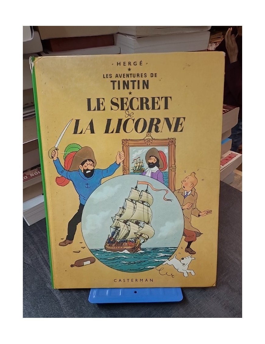 Les Aventures de Tintin Tome 11 : Le secret de la Licorne - Bande Dessinée culte d'Hergé