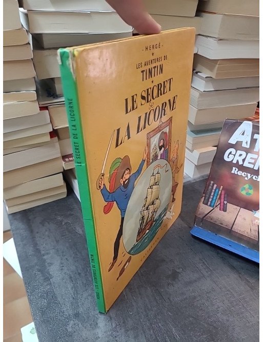 Les Aventures de Tintin Tome 11 : Le secret de la Licorne - Bande Dessinée culte d'Hergé