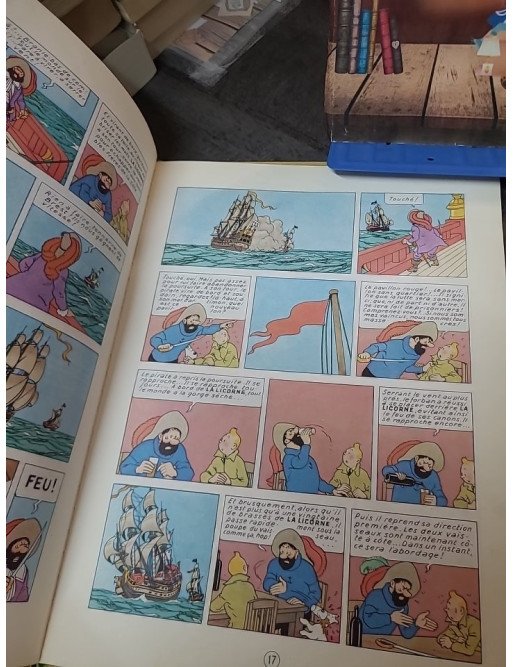 Les Aventures de Tintin Tome 11 : Le secret de la Licorne - Bande Dessinée culte d'Hergé