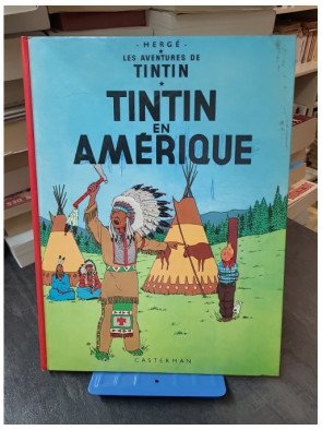 Tintin en Amérique - Tome 3 Petit format - Bande Dessinée classique d'Hergé