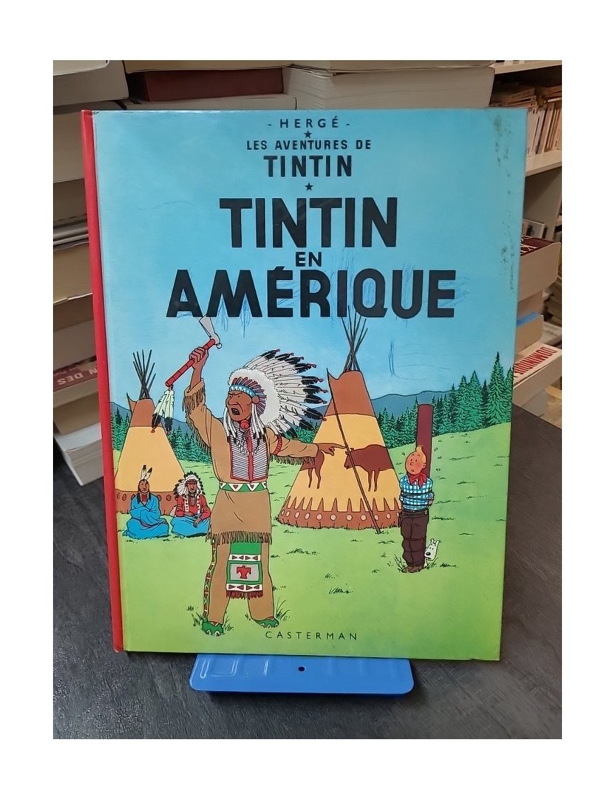 Tintin en Amérique - Tome 3 Petit format - Bande Dessinée classique d'Hergé