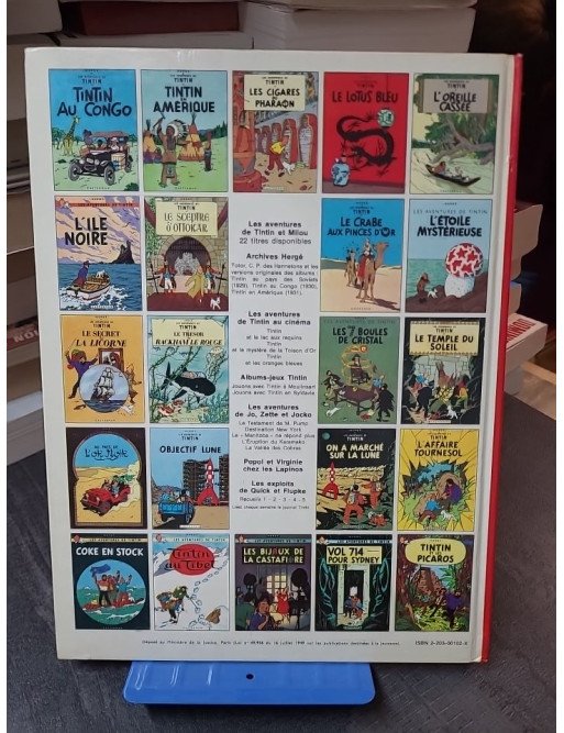 Tintin en Amérique - Tome 3 Petit format - Bande Dessinée classique d'Hergé