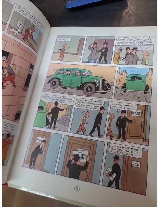 Tintin en Amérique - Tome 3 Petit format - Bande Dessinée classique d'Hergé