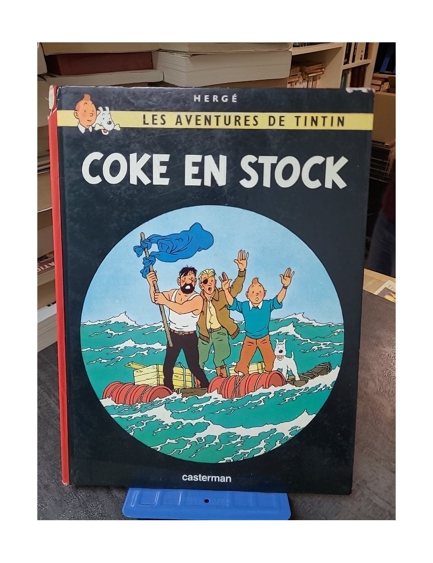 Les Aventures de Tintin Tome 19 - Coke en stock - Bande dessinée classique d'Hergé sur le trafic d'esclaves