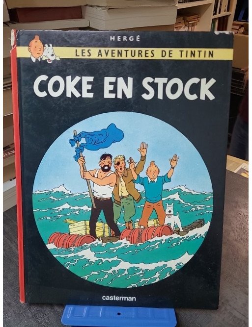 Les Aventures de Tintin Tome 19 - Coke en stock - Bande dessinée classique d'Hergé sur le trafic d'esclaves