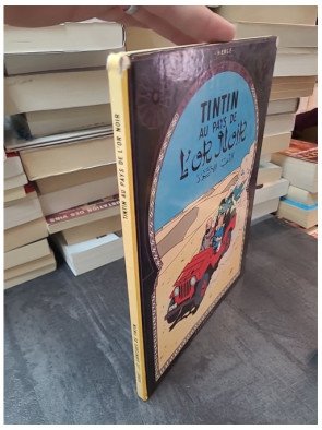 Tintin au pays de l'or noir par Hergé - Aventure BD et crise pétrolière au Moyen-Orient