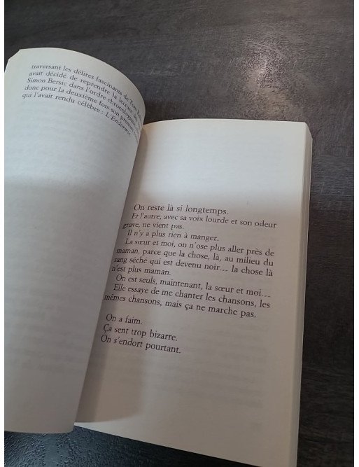 L'Homme qui ment, récit intime par Marc Lavoine