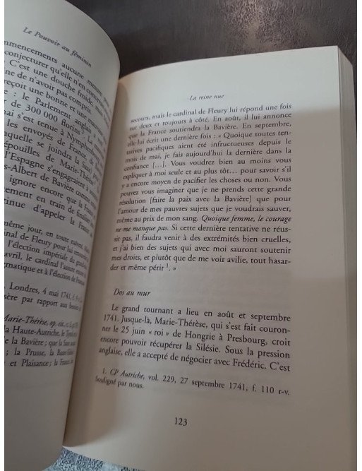 Le Pouvoir au féminin : Marie-Thérèse d'Autriche (1717-1780) par Elisabeth Badinter - Biographie historique