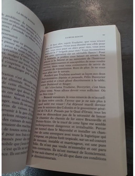La Muse Rouge Véronique de Haas - Thriller Historique, Affaire Criminelle dans le Paris des Années Folles
