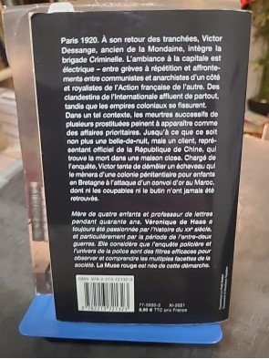 La Muse Rouge Véronique de Haas - Thriller Historique, Affaire Criminelle dans le Paris des Années Folles
