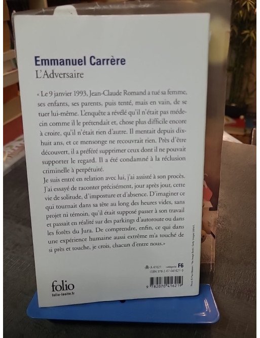 L'Adversaire Par Emmanuel Carrère