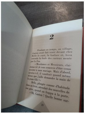La Belle et la Bête - L'histoire Disney par Laurette Brunius : Lecture Rouge