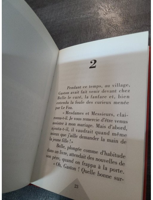 La Belle et la Bête - L'histoire Disney par Laurette Brunius : Lecture Rouge