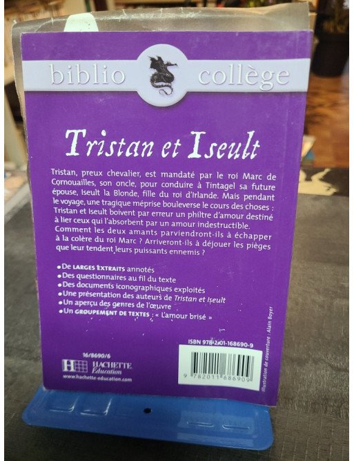 Tristan et Iseult, mythes et légendes par Marina Ghelber - Hachette Education