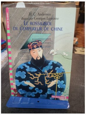 Le Rossignol de l'empereur de Chine : Un conte d'Andersen, Folio Cadet illustré par Georges Lemoine