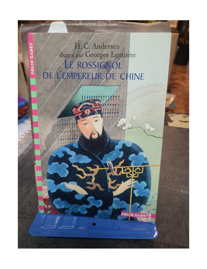 Le Rossignol de l'empereur de Chine : Un conte d'Andersen, Folio Cadet illustré par Georges Lemoine