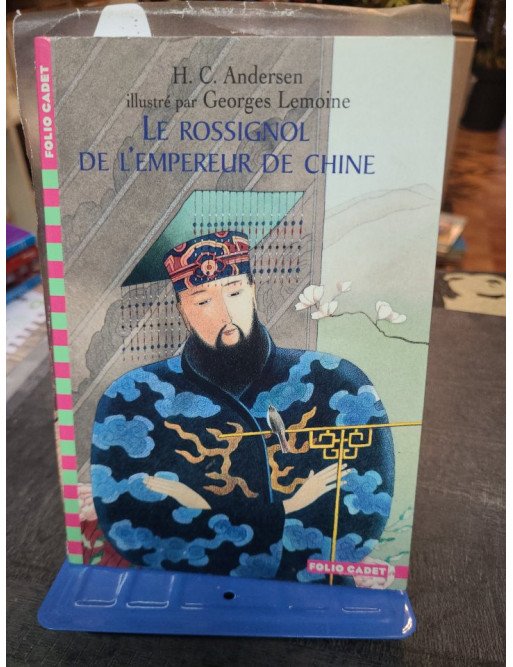Le Rossignol de l'empereur de Chine : Un conte d'Andersen, Folio Cadet illustré par Georges Lemoine