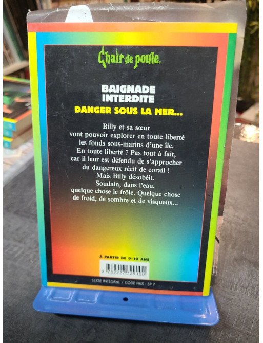 Chair De Poule Tome 7 : Baignade Interdite - Roman Frisson Jeunesse de R. L. Stine