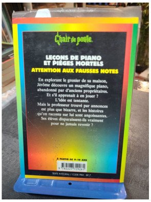 Chair De Poule - Leçons de piano et pièges mortels R. L. Stine