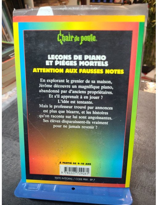 Chair De Poule - Leçons de piano et pièges mortels R. L. Stine