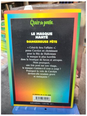 Chair De Poule, Tome 11 : Le Masque Hanté - Un classique d'horreur jeunesse par R. L. Stine