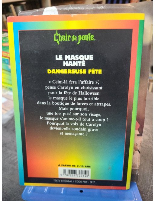 Chair De Poule, Tome 11 : Le Masque Hanté - Un classique d'horreur jeunesse par R. L. Stine