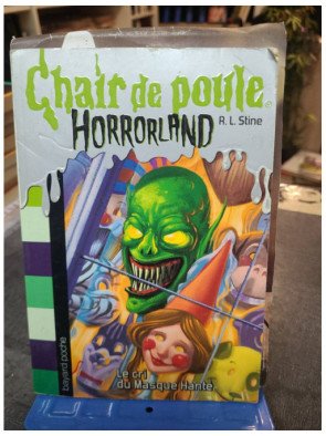 Horrorland, Tome 4 : Le cri du masque hanté par R. L. Stine - Roman jeunesse fantastique