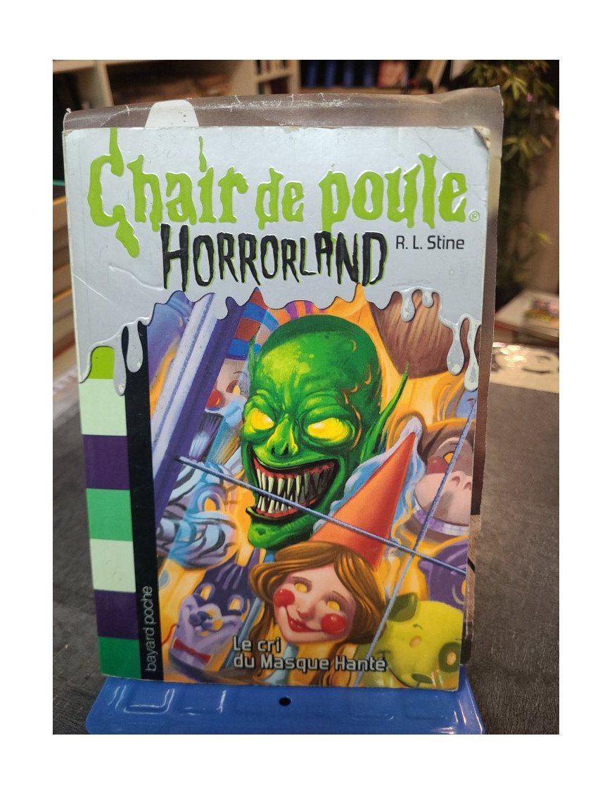 Horrorland, Tome 4 : Le cri du masque hanté par R. L. Stine - Roman jeunesse fantastique