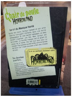Horrorland, Tome 4 : Le cri du masque hanté par R. L. Stine - Roman jeunesse fantastique