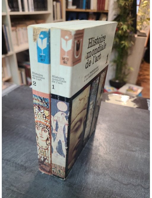 Histoire Mondiale De L'Art - 1 De La Prehistoire A La Grece Antique - Marabout - 1965