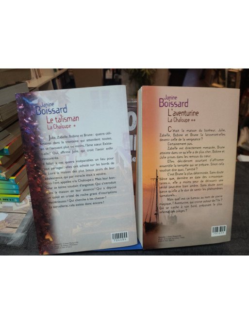 La Chaloupe, Tomes 1 & 2 : Le Talisman et L'Aventurine (Janine Boissard)
