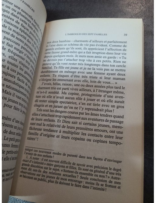 Le Jeu Des Sept Familles : Cohabitation Harmonieux Entre Générations - Christiane Collange