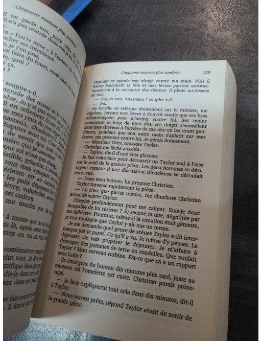 Cinquante nuances plus sombres - La trilogie Fifty Shades Tome 2 par E.L. James (Littérature sentimentale)