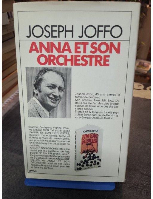Anna et son orchestre - Roman historique et autobiographique sur la jeunesse par Joseph Joffo - Jean-Claude Lattès