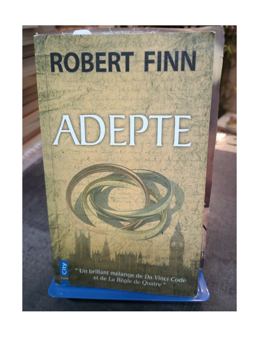 Adepte : Thriller ésotérique et roman policier par Robert Finn (Auteur de Ex Machina)