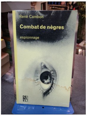 Combat de nègres - Roman d'espionnage et policier par René Cambon - Collection Crime-Club