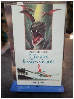 L'Île aux fossiles vivants d'André Massepain - Aventure Jeunesse Folio Junior