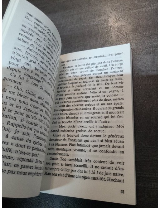 L'Île aux fossiles vivants d'André Massepain - Aventure Jeunesse Folio Junior