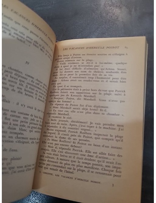 Les vacances d'Hercule Poirot, roman policier et enquête du célèbre détective d'Agatha Christie