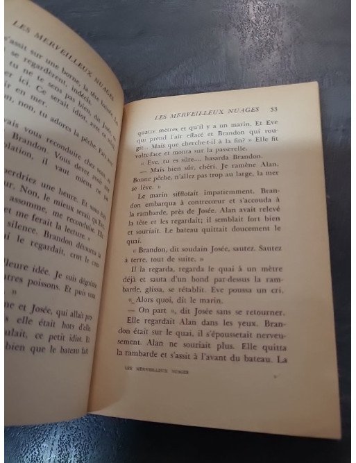 Les Merveilleux Nuages - Françoise Sagan - Roman Littérature Française