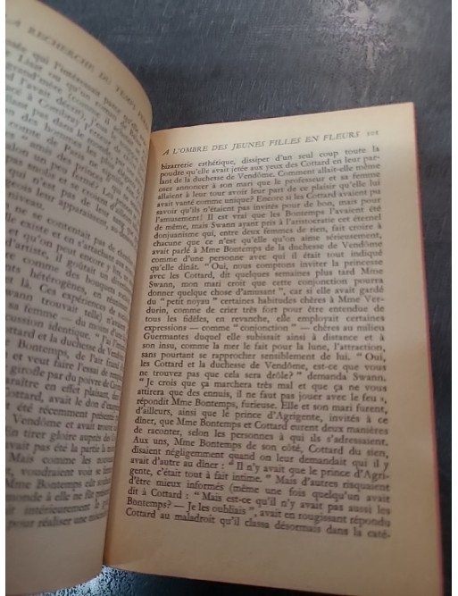 A l'ombre des jeunes filles en fleurs de Marcel Proust - Roman classique de la Recherche