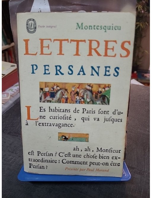 Lettres persanes de Montesquieu - Critique sociale et politique des Lumières