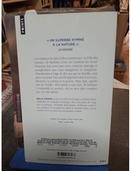 Là où chantent les écrevisses de Delia Owens - Le roman phénomène sur la 'Fille des marais'